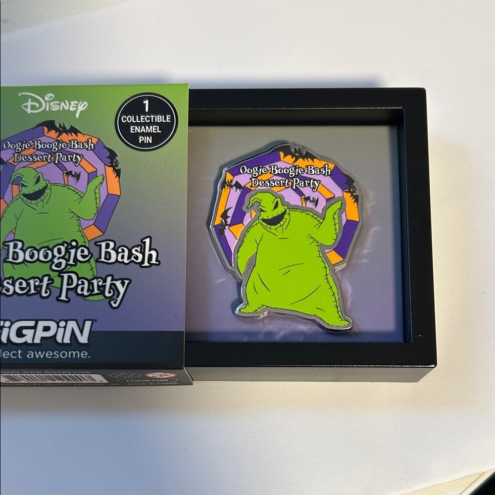 Disney Oogie Boogie Bash Pin with Green and Purple
